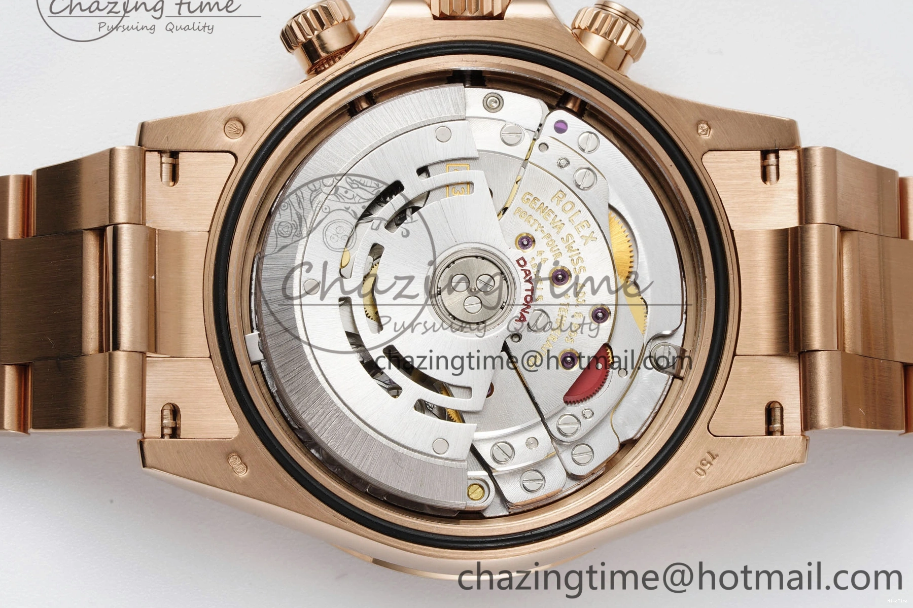 MiroTime 1227 Daytona 116505 BTF 1:1 Best Edition Black Diamonds Dial on RG Bracelet SA Snug 2118